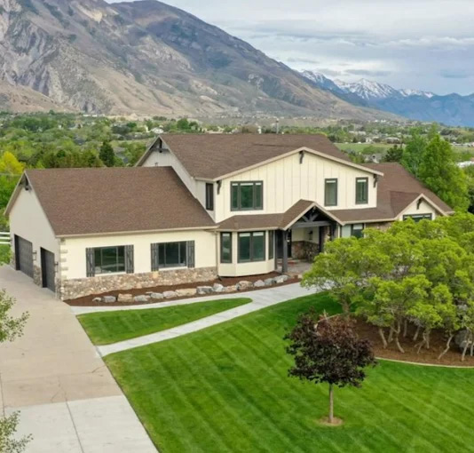 Professional landscaping services completed home project in Orem Utah by Munoz Landscaping